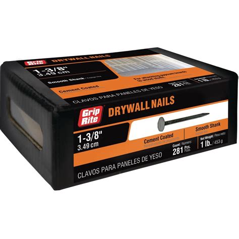 home depot drywall nails